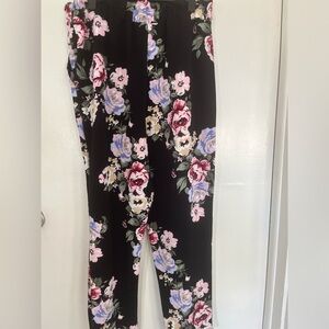 Floral Shein Pants